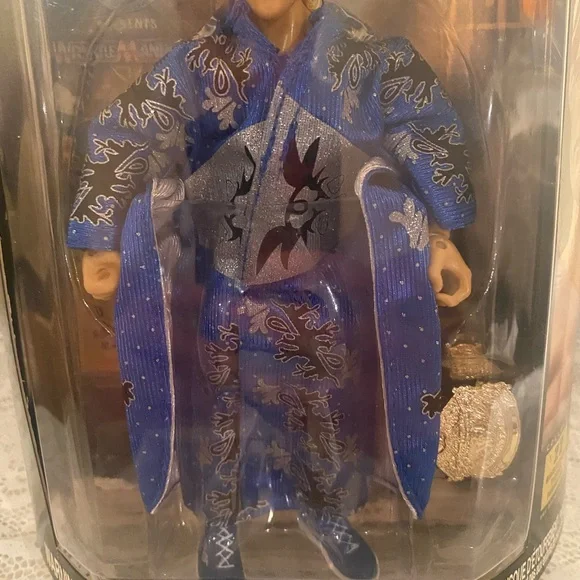 WWE Classic Superstars Ric Flair New Jakks 2005 Series 9 Blue Robe - Picture 4 of 11